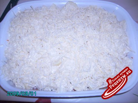 Картошка с фишштебхеноми (рыбные палочьки)