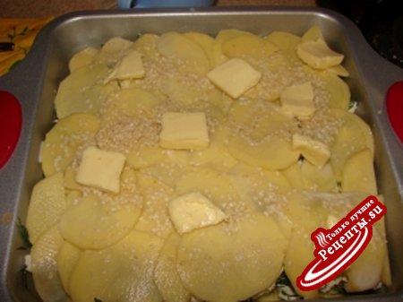 Картофельная запеканка "Золотистая" с брынзой