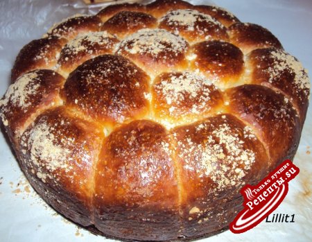 Немецкий праздничный сдобный хлеб (Partybrot German party bread)