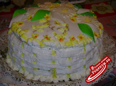День-рожденный торт"Ромашкин"