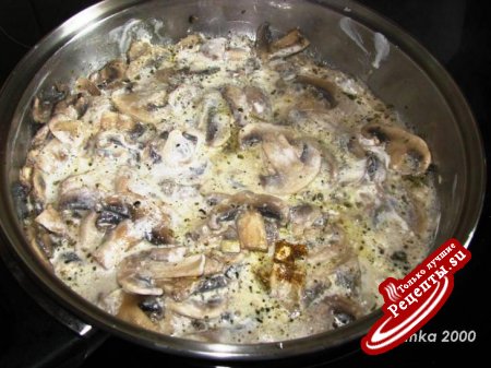 Солнечная пицца с шампиньонами и кунжутом (ДУЭЛЬ)