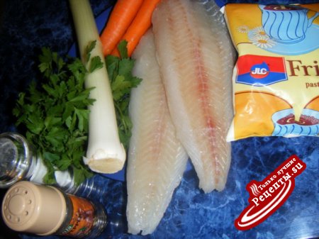Рыба с Овощами,под соусом
