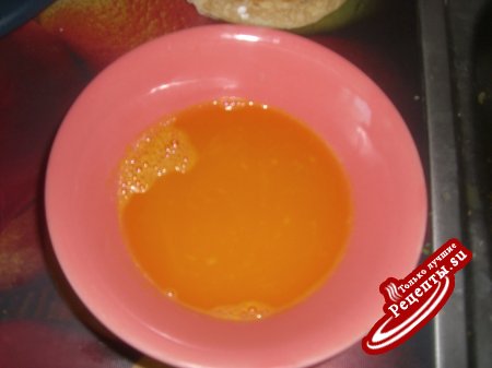 Курочка в Апельсиновой Глазури(или мини-ужин для именинника)