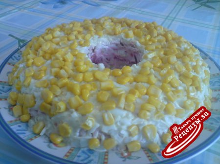 салат"Cолнце моё"