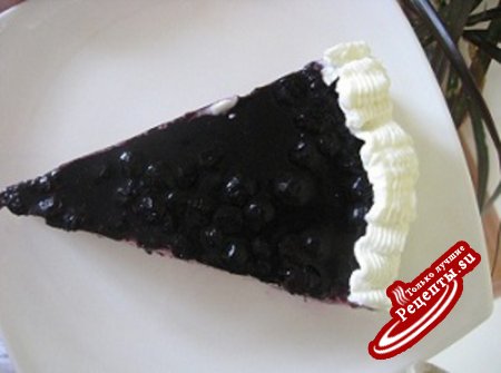Черничный торт