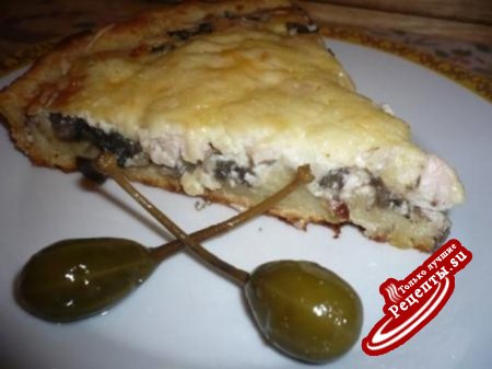 Картофельный киш - жульен