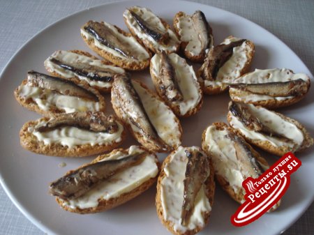 Классная закуска за 5 минут.