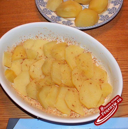 Запеканка картофельная с опятами