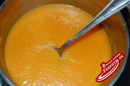 Суп-пюре "Оранжевое настроение"