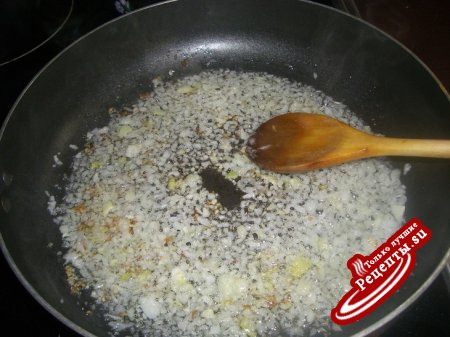 Запеканочка рисовая с курятинкой и сыром:)