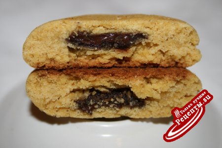 Кукурузное печенье с шоколадом