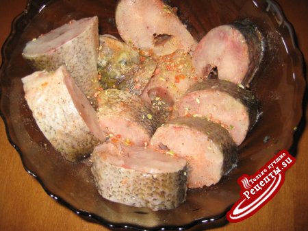 Рыба в сливочно-укропном соусе