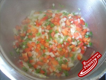 Суп с морепродуктами сливочный "Средиземноморский"