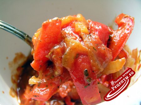 Запеканка из баклажанов под итальянским соусом.