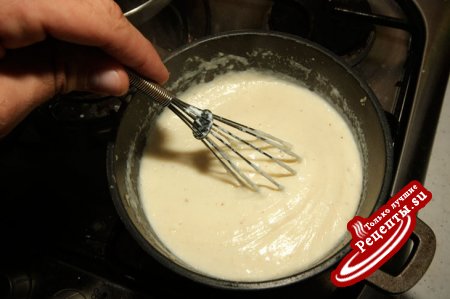 Запечёные овощи под соусом Бешамель