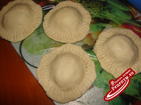 Слойки с очень нежной и сочной рыбной начинкой