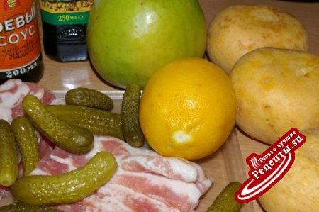 Салат с репкой "Сказка"