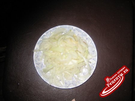 салат "под крышей"
