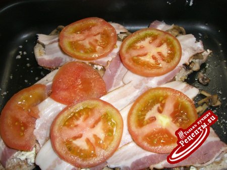 Свинина из духовки, даже Кошка уплетала за обе щечки))))