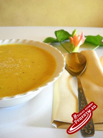 Суп- пюре «Карри» по мотивам сенегальского супа. (+ вариант для лакто- вегетарианцев)