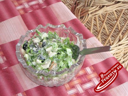 салат из морепродуктов