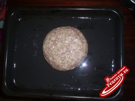 Мясной колобок с сюрпризом(не проходить мимо!!!!)