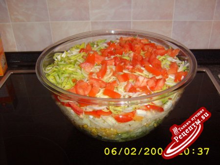 Слоёный салат