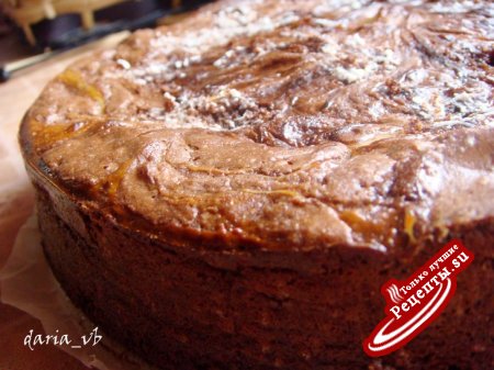 Пирог Дачный (сырно-шоколадный)