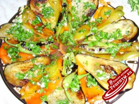 Болгарский овощной салат (зеленчукова салата)