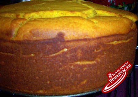 Тыквенный торт с цитрусовой ноткой