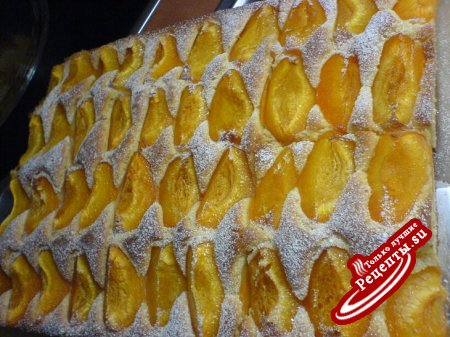 Пирог с абрикосами!