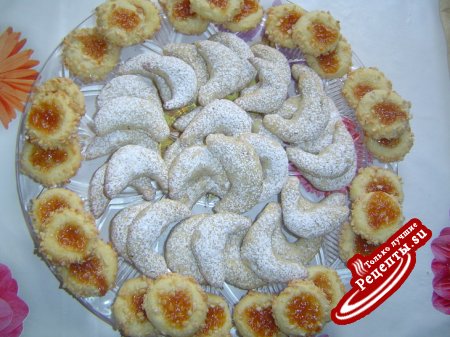 Рождественское печенье "Ванильный рожок"
