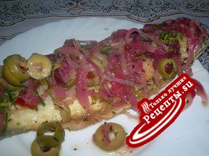 Эскабече из сибаса ( или рыба по-перуански)