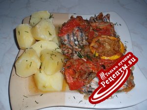 хамса в духовке