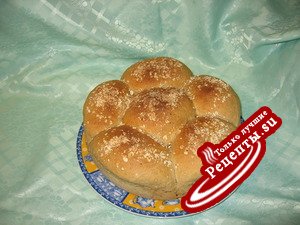 Хлеб-ромашка овсяная-отчет и благодарность всем хлебоманьякам нашего сайта