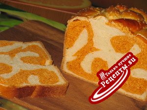 Хлеб «Рыжая завитушка», рецепт для хлебопечки.
