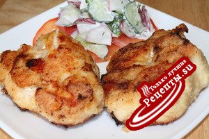 Курица-конверт по-французски