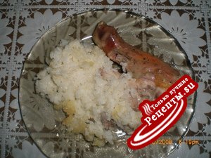 Курица запеченная с рисом