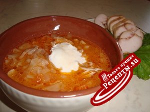 КУРИНЫЙ СУП С КАПУСТОЙ