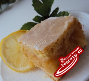Лимонно-яблочный пирог (Manzanitas)