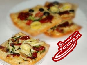 Мини-пиццы или инвентаризация в холодильнике.