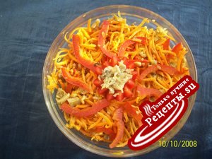 морковка с грибами
