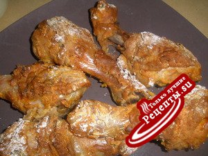 Обалденная курочка от Luna Cafe. С инструкцией по поеданию.