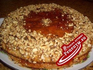 Ореховый пирог "Вечерний соблазн"