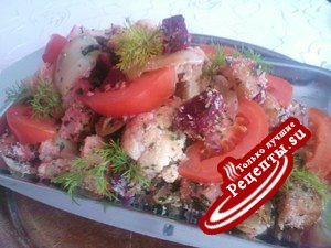 Овощи в панировке (легко и просто)