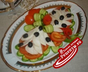 Овощная тарелка