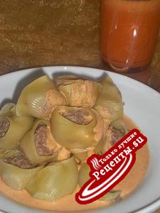 Pasta lumaconi.