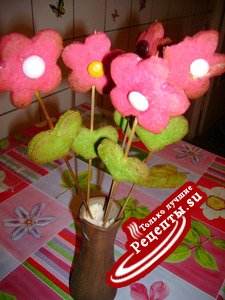 печенье "Букетик цветов"