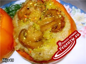 Перец фаршированный картофелем