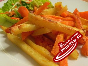 Пикантная картошка ( Pommes frites)